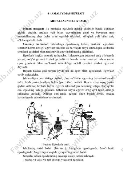 metallarni egovlash — DOCX