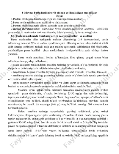paxta terish mashinalari — DOC