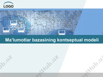 maʼlumotlarbazasining kontseptual modeli — PPTX