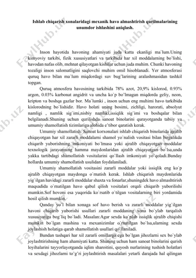 havo almashtirish qurilmalari — DOCX