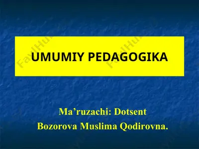 pedagogik diagnostika — PPT