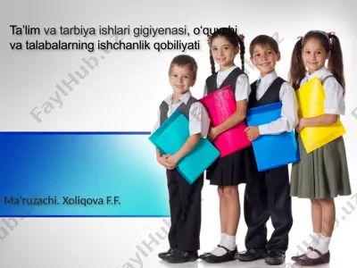 ta’lim va tarbiya — PPTX