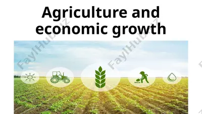 agriculture and economic growth — PPTX