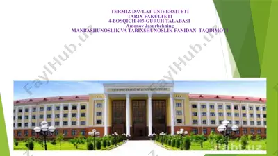 o’rta osiyo xonliklari tarixi — PPTX