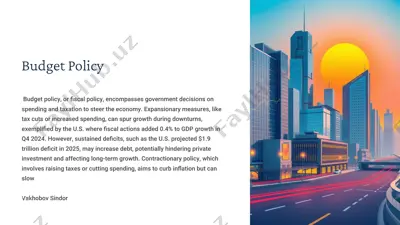 budget policy — PPTX