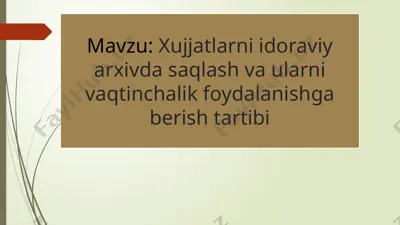 idoraviyarxiv — PPTX