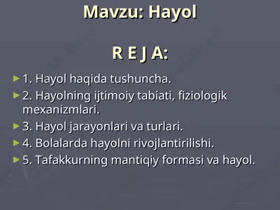 hayol — PPT