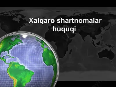 xalqaro shartnomalar huquqi — PPT