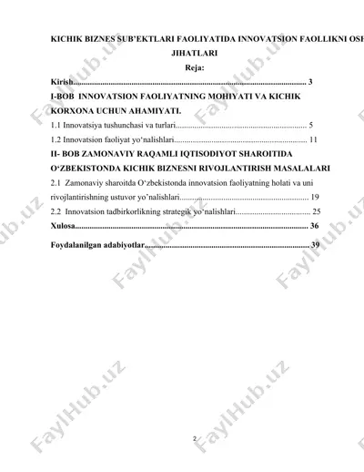 innovatsion faollikni oshirishning nazariy jihatlari — DOCX