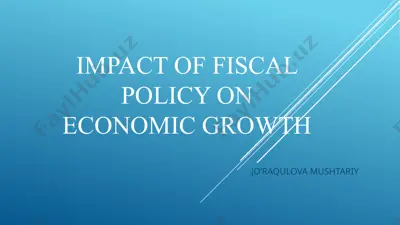 theoretical foundations, goals, methods and means of state regulation of the economy — PPTX
