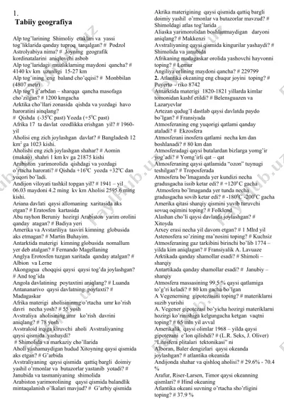 tabiiy geografiya — DOC