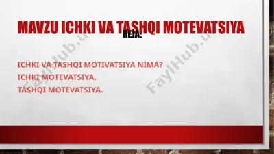 motivatsiya — PPTX