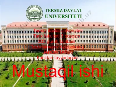 xix asr misr iqtisodiy taraqqiyoti — PPTX