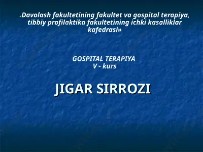 jigarsirrozi — PPT