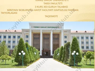ayollar va voyaga yetmaganlarning mehnat muhofazasi — PPTX