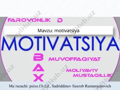 motivatsiya — PPTX
