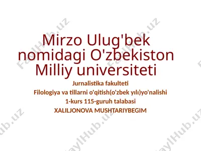 "roman va uning turlari" mavzusidagi prezentatsiya — PPTX