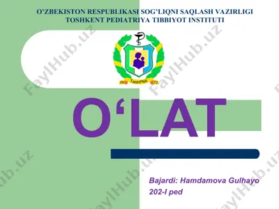 o’lat — PPT