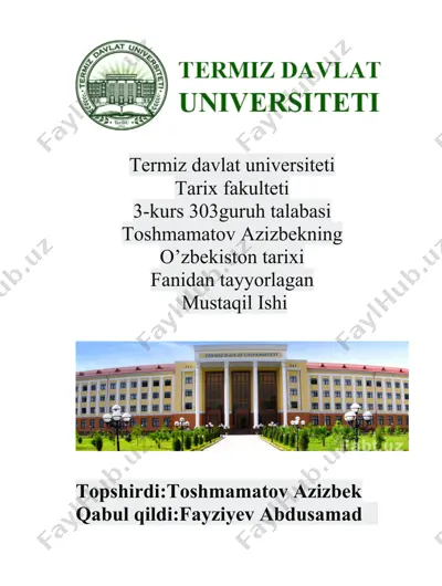 mustaqillik deklaratsiyasi — DOCX