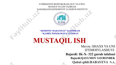 kasbiy psixologiya muloqot — PPTX