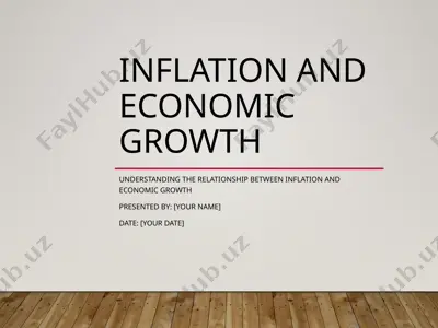 inflation and economic growth — PPTX