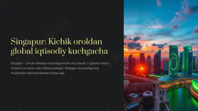 singapur — PPTX