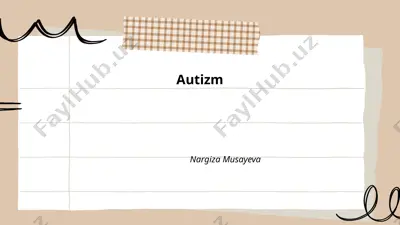 autizm — PPTX
