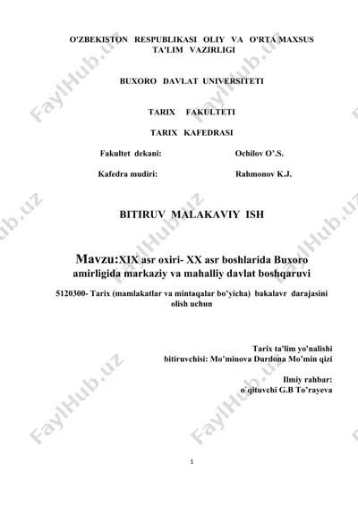 bitiruv malakaviy ish — DOC