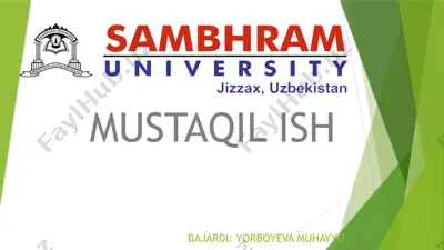 mehnat.uz portali haqida umumiy ma'lumot — PPTX