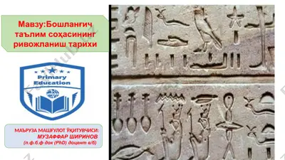 boshlan'gich ta'lim sohasining rivojlanish tarixi — PPTX