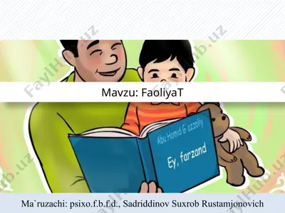 faoliya — PPTX