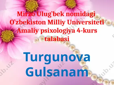 amaliy psixologiya kurslariga oid nomidagi "mashaqqatlarni yengib o’tish" mavzusidagi darslik — PPTX