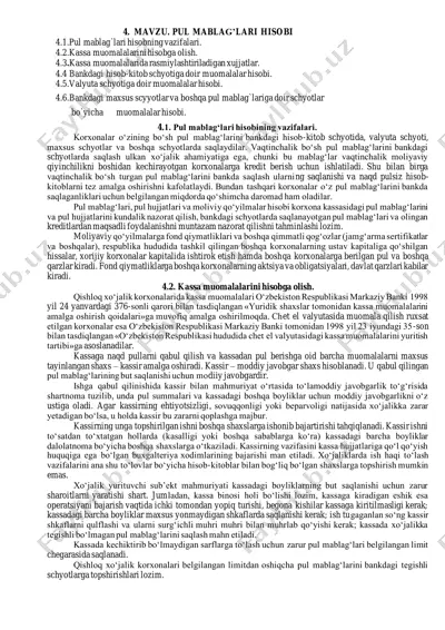 pul mablag’lari hisobi — PDF