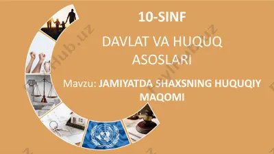davlat va huquq asoslari — PPTX