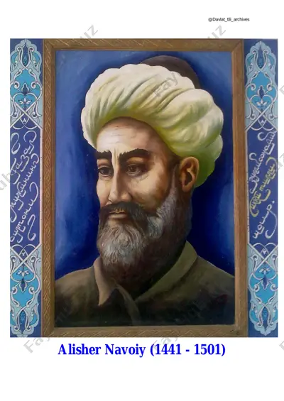 alisher navoiy — PDF