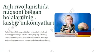 bolalarni aqliy rivojlanishida yordam berish — PDF