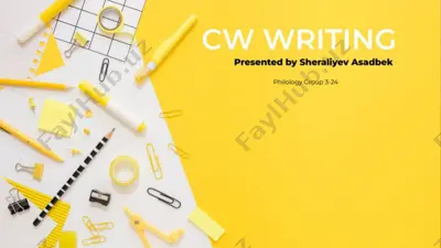 cw writing — PDF