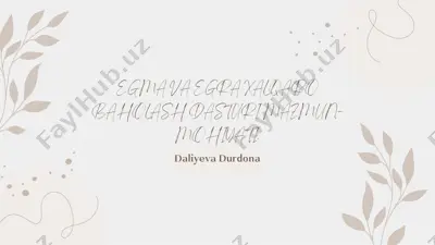 egma va egra xalqaro baholash dasturi — PDF