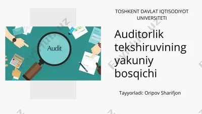 auditorlik — PDF