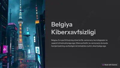 belgiya kiberxavfsizligi — PDF