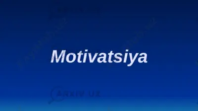 motivatsiya — PDF