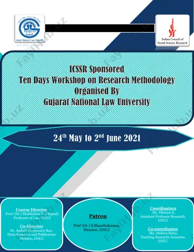 research methodology workshop — PDF