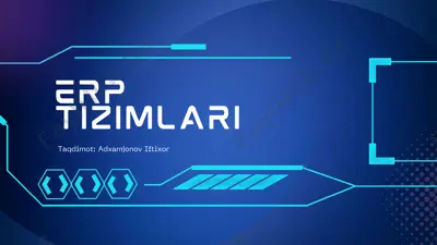 odoo erp tizimi — PDF