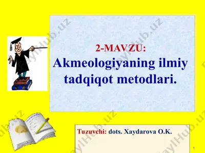 akmeologiya — PPT