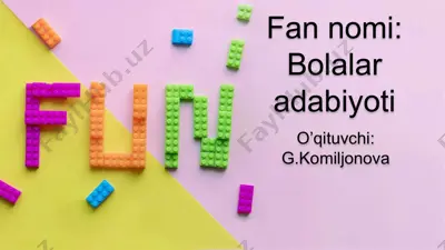 harakatlio'yinlar tizimi — PPTX