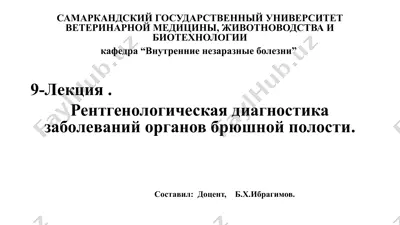 рентгенологическая диагностика заболеваний органов брюшной полости — PPTX