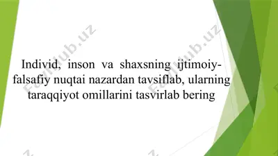 ta'lim tizimi va turlari — PPTX
