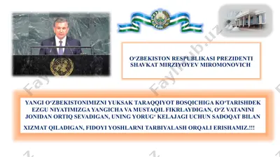 uchishda bajariladigan syomka ishlari — PPTX