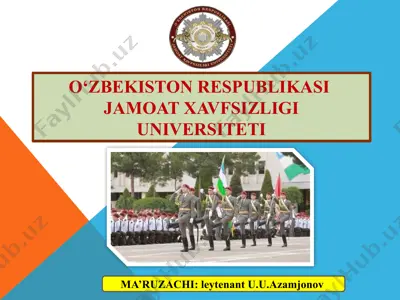 ilmiy texnika taraqqiyoti va uni boshqarish — PPTX