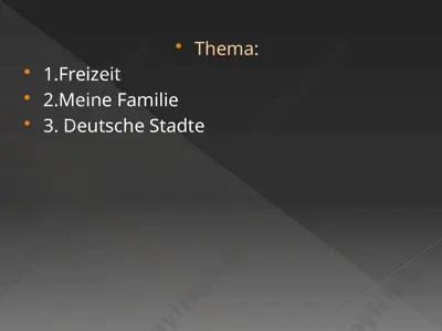 freizeit — PPTX